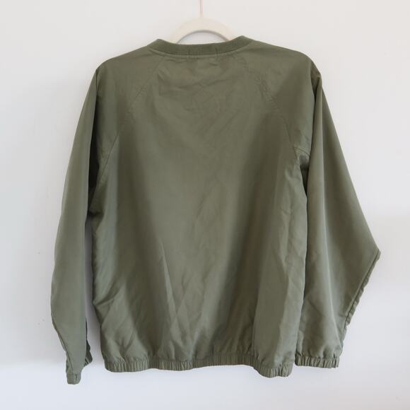 Vintage Izod Golf Windbreaker Jacket Sage Green Small - Picture 4 of 5